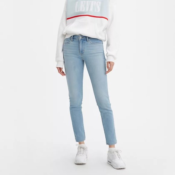 levi's mid rise skinny